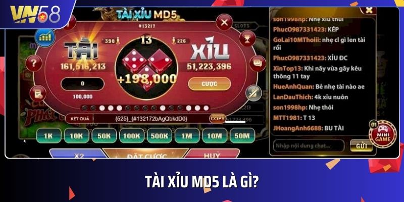 Tài xỉu MD5 là tựa game được nhiều bet thủ yêu thích