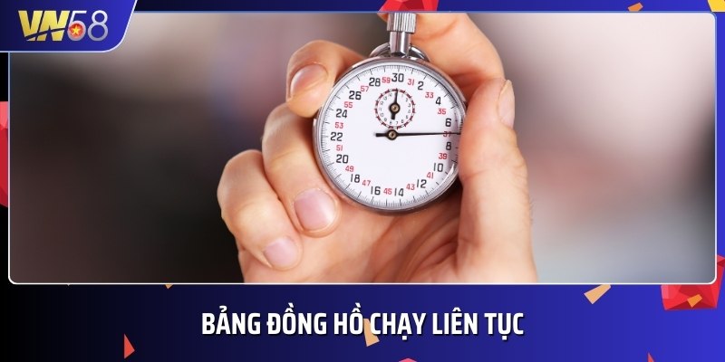 Theo luật bù giờ mới bảng đồng hồ sẽ chạy liên tục trong suốt 90 phút