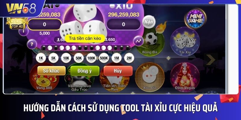 Cách sử dụng tool hack tài xỉu không quá phức tạp