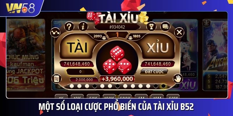 Bet thủ nên bắt đầu bằng kiểu cược tài - xỉu 