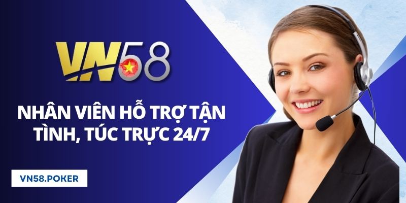 Nhân viên hỗ trợ khách chơi 24/7 kể cả ngày nghỉ, lễ, Tết