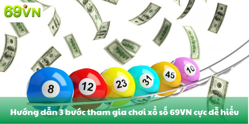 Hướng dẫn 3 bước tham gia chơi xổ số 69VN cực dễ hiểu